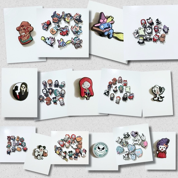 (10 for $10) Coffee Drink Croc Charm Shoe Charm Jibbit Disney Croc Charms - Picture 10 of 16